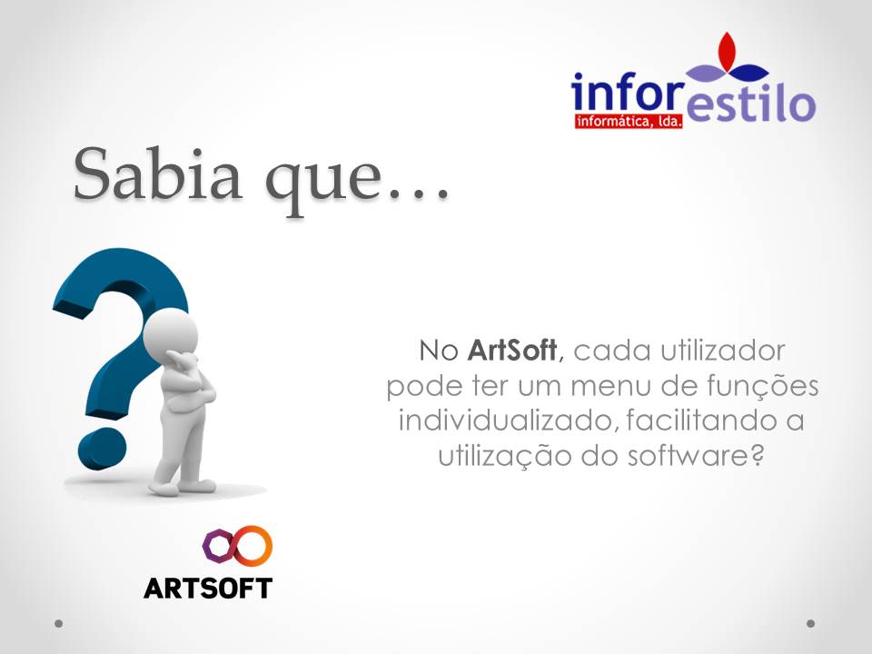Read more about the article Dica Artsoft – Menu Individualizado