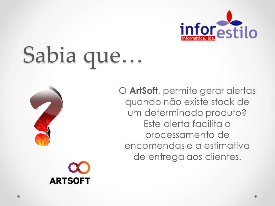 You are currently viewing Dica Artsoft – Alertas Stock