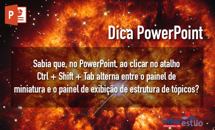 Read more about the article Dica PowerPoint – Alternar entre painéis
