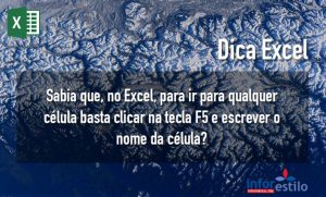 Read more about the article Dica Excel – Ir Para Uma Célula Específica