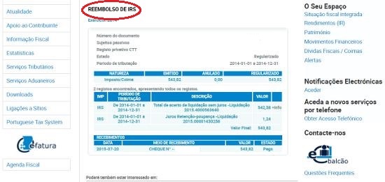 reembolso irs 6